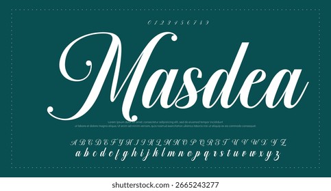 Hand drawn vector alphabet. Modern monoline signature script font. Elegant Signature Font. Best Alphabet Beautiful Calligraphy Signature Font lettering handwritten