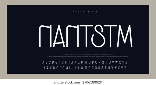 Alfabeto de Vector dibujado a mano. Fuente de script de firma monoline moderna. Elegante fuente de firma. La mejor fuente de firma de caligrafía hermosa del alfabeto