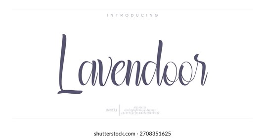 Hand drawn vector alphabet. Modern monoline signature script font. Elegant Signature Font. Best Alphabet Beautiful Calligraphy Signature Font lettering handwritten