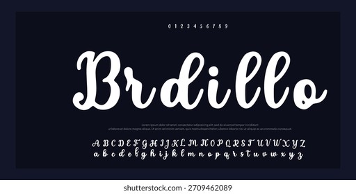 Hand drawn vector alphabet. Modern monoline signature script font. Elegant Signature Font. Best Alphabet Beautiful Calligraphy Signature Font lettering handwritten