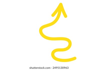  Hand drawn vector arrows doodle on white background. design element vector illustration