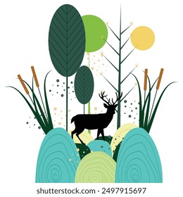 Handgezeichnete Vektorgrafik Illustration Design.
