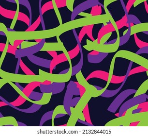 handgezeichnete Vektorkunst nahtloses Musterdesign