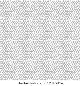 Hand drawn vector background with abstract scale pattern. Light backdrop.
