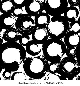 Hand drawn vector background, seamless pattern.
Ink design, card template for invitation, greeting, party, wedding, save date, Christmas