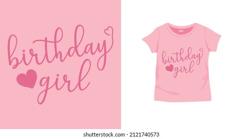 Hand drawn vector birthday slogan design on t-shirt. Cute vector design for kids t-shirts.