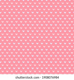 Hand drawn vector blue pink Hearts Seamless Pattern. Romantic Valentine's Day, Birthday Holiday Texture. Abstract Love Background for baby print, wrapping paper, textile, invitation, package, card