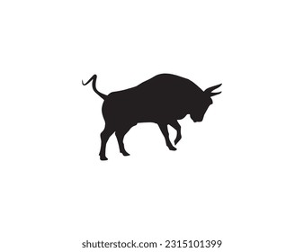 HAND DRAWN VECTOR BULL ICONS