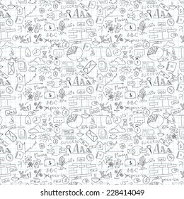 Hand drawn vector  of business strategy, brainstorming and website development doodles elements. 