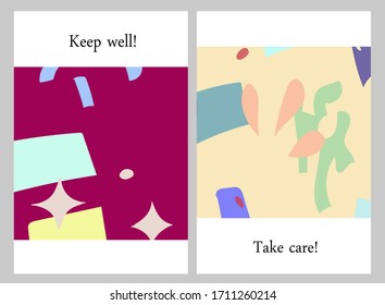 Hand drawn vector cards. Botanic  Design for banner, wedding, poster, invitation, cover, placard, brochure, header.