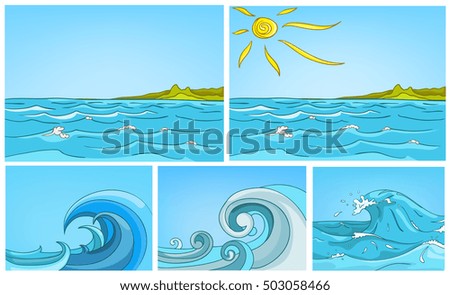 Similar – Image, Stock Photo Wet curve Environment