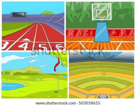 Similar – Image, Stock Photo Basketball basket in landscape