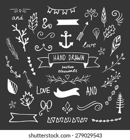 Hand Drawn Vector Design Elements
