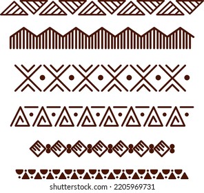 Séparateurs vectoriels dessinés à la main. Lignes, bordures et lauriers. Éléments de conception de gribouillis.
