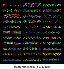 Hand drawn vector dividers. Set of borders for your blog posts decor. Decorative lines for restaurant menu design.