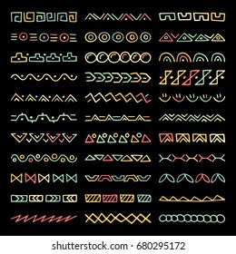 Hand drawn vector dividers. Set of borders for your blog posts decor. Decorative lines for restaurant menu design.