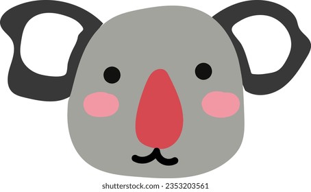 ilustración de elemento vector dibujado a mano kala infantil