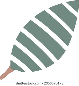 hand drawn vector element illustration SIMPLE BOTANICAL LEAVES