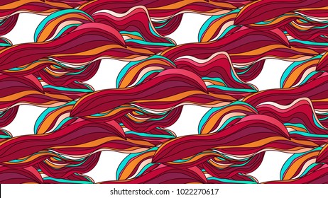 Hand drawn vector fluid shape illustration. Abstract geometric line pattern. Business brochure cover for placards, posters, brochures, banners and covers. -stock vector
