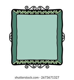 Hand drawn vector frame in random styles. Perfect for decorative borders, invitations, posters, scrapbooking, social media design, and creative projects.