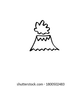handgezeichnete Vektorgrafik, gut zum Doodlen und Färben