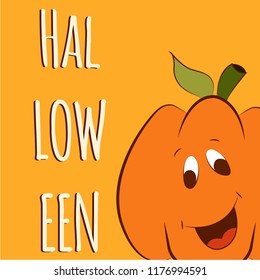 Hand drawn vector Halloween greeting card, flyer, banner, poster templates. Doodle Halloween traditional characters. Happy Halloween doodle. Vector illustration.