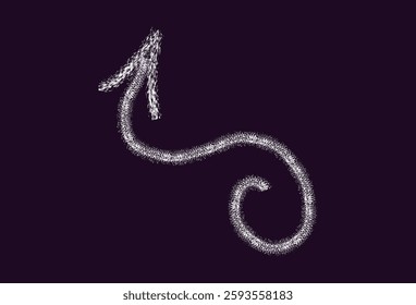 Hand drawn vector icons charcoal arrow line bold stroke; pencil, crayon textures; geometric shape with dry brush texture.