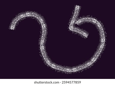 Hand drawn vector icons charcoal arrow line bold stroke; pencil, crayon textures; geometric shape with dry brush texture.