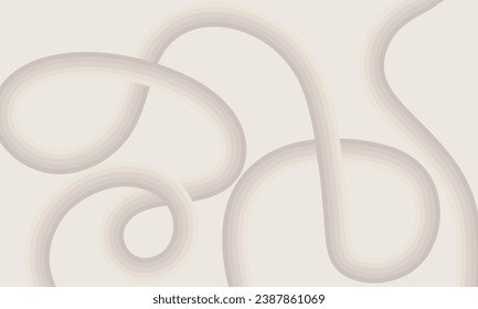 Hand drawn vector illustration of abstract monochrome off white groovy background. For concept, web, social media, banner, proposal, header, background