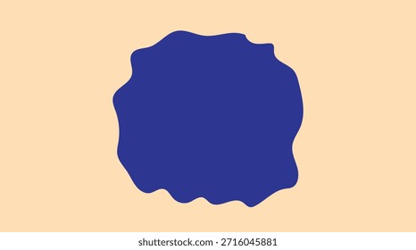 Ilustración vectorial dibujada a mano de un fondo abstracto con un pincel que presenta un mapa 3d de un país en Europa con un diseño de papel desgarrado y una silueta de tierra en blanco para viajar