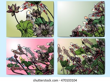  Hand drawn vector illustration background for the text.