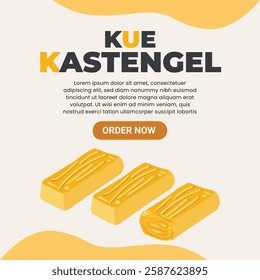 Hand drawn vector illustration of cheese kastengel