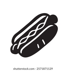 hand drawn vector illustration of a dog