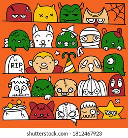 Hand Drawn Vector Illustration of Doodle, illustrator line tools drawing,Flat Design
