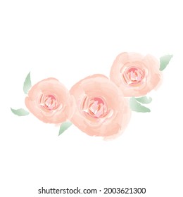 Hand drawn vector illustration flower. Logo design element for summer collection. Elements for the design of postcards and invitations.