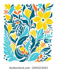 Hand drawn vector illustration. Drawn folk illustration flower groovy Y2K set. Vector posters in trendy retro psychedelic 2000s style. Aesthetic hippie. Girly cute design.