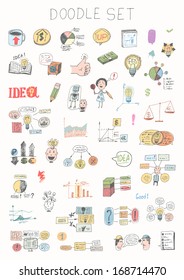 Hand drawn vector illustration - idea & info