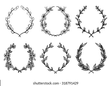 7,854 Cute laurel frame Images, Stock Photos & Vectors | Shutterstock