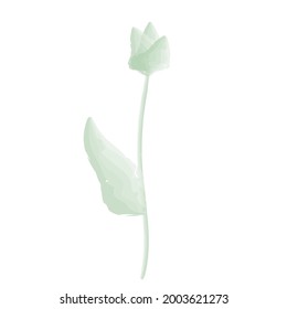 Hand drawn vector illustration leaves. Logo design element for summer collection. Elements for the design of postcards and invitations.
