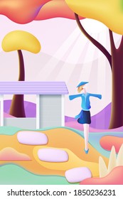 Ilustración vectorial a mano materiales de grano de grano en veinticuatro términos solares