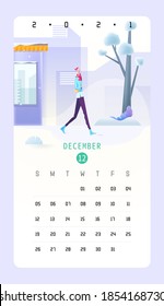 Hand drawn vector illustration materials in 2021 Taiwan calendar