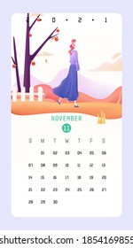 Hand drawn vector illustration materials in 2021 Taiwan calendar