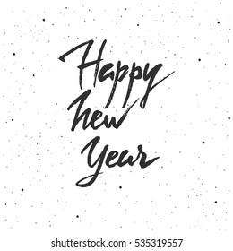 Hand drawn vector illustration for new year.