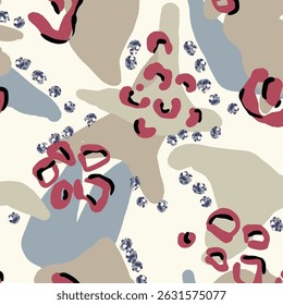 Hand drawn vector illustration Oil on canvas. colorful paint brush stroke painting, Abstract art vector illustration. Brushstrokes of paint. modern Art. Prints, wallpapers.