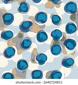 Hand drawn vector illustration Oil on canvas. colorful paint brush stroke painting, Abstract art vector illustration. Brushstrokes of paint. modern Art. Prints, wallpapers.