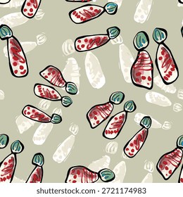 Ilustración vectorial dibujada a mano óleo sobre lienzo. pintura colorida de pincelada, Ilustración vectorial de arte Abstractas. Pinceladas de pintura. Arte moderno. Estampados, Fondos de pantalla.