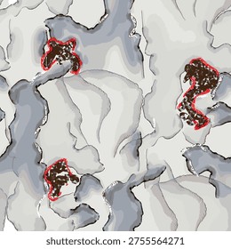 Hand drawn vector illustration Oil on canvas. colorful paint brush stroke painting, Abstract art vector illustration. Brushstrokes of paint. modern Art. Prints, wallpapers.