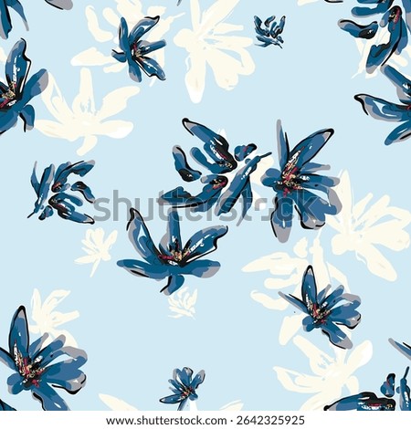 Hand drawn vector illustration Oil on canvas. colorful paint brush stroke painting, Abstract art vector illustration. Brushstrokes of paint. modern Art. Prints, wallpapers.
