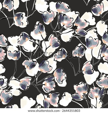 Hand drawn vector illustration Oil on canvas. colorful paint brush stroke painting, Abstract art vector illustration. Brushstrokes of paint. modern Art. Prints, wallpapers.
