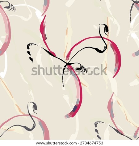 Hand drawn vector illustration Oil on canvas. colorful paint brush stroke painting, Abstract art vector illustration. Brushstrokes of paint. modern Art. Prints, wallpapers.